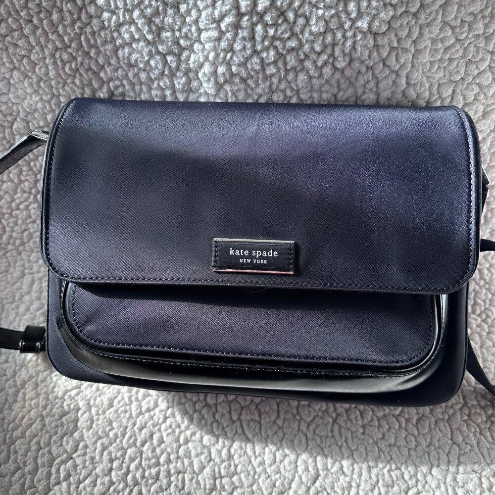 Kate Spade Sam Icon Nylon Medium Messenger Bag Crossbody